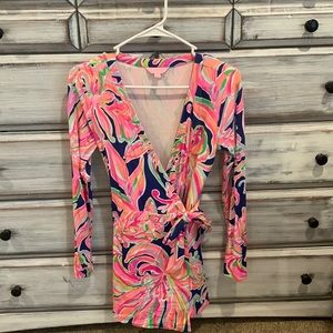 Lilly Pulitzer Long Sleeve Romper